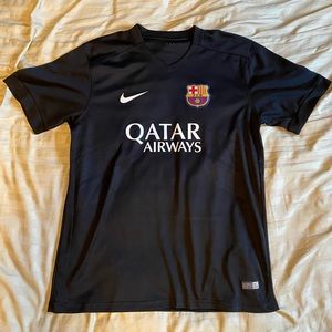 Barcelona Black Training Jersey
